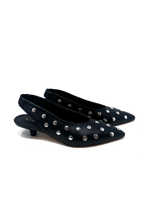 Slingback donna con borchie IL LACCIO | 02470NAPPANERO